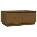 Couchtisch 80X50X35 Cm Massivholz Kiefer
