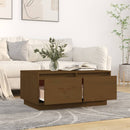 Couchtisch 80X50X35 Cm Massivholz Kiefer