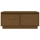 Couchtisch 80X50X35 Cm Massivholz Kiefer
