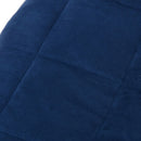 Gewichtsdecke Stoff Blau