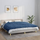 Gewichtsdecke Stoff Blau