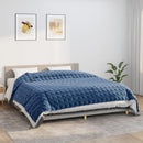 Gewichtsdecke Stoff Blau