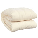 Gewichtsdecke Hell Stoff Creme