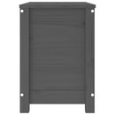 Truhe 60X32X45,5 Cm Massivholz Kiefer