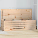 Truhe 89X36,5X33 Cm Massivholz Kiefer