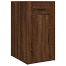 Büroschrank Braun Eichen-Optik 40X49X75 Cm Holzwerkstoff