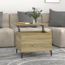 Couchtisch Braun Eichen-Optik 60X44,5X45 Cm Holzwerkstoff