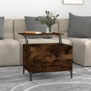 Couchtisch Braun Eichen-Optik 60X44,5X45 Cm Holzwerkstoff