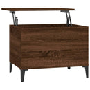 Couchtisch Braun Eichen-Optik 60X44,5X45 Cm Holzwerkstoff