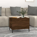 Couchtisch Braun Eichen-Optik 60X44,5X45 Cm Holzwerkstoff