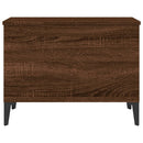 Couchtisch Braun Eichen-Optik 60X44,5X45 Cm Holzwerkstoff