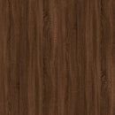 Couchtisch Braun Eichen-Optik 60X44,5X45 Cm Holzwerkstoff