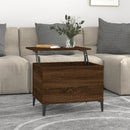 Couchtisch Braun Eichen-Optik 60X44,5X45 Cm Holzwerkstoff