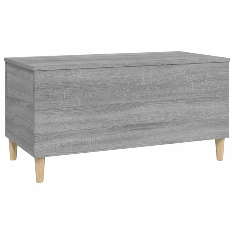 Couchtisch Grau Sonoma 90x44,5x45 cm Holzwerkstoff