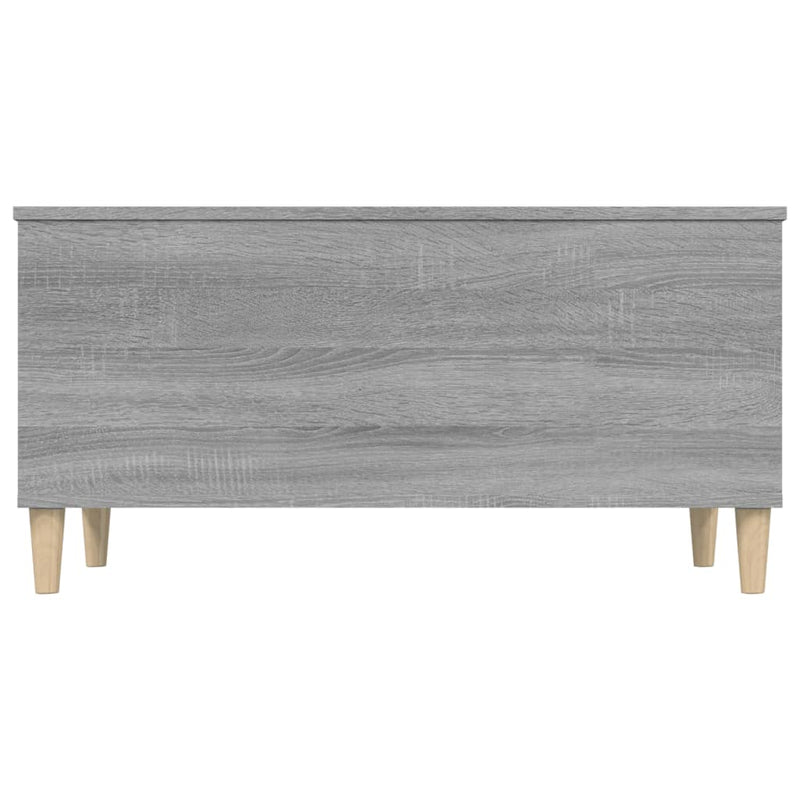 Couchtisch Grau Sonoma 90x44,5x45 cm Holzwerkstoff