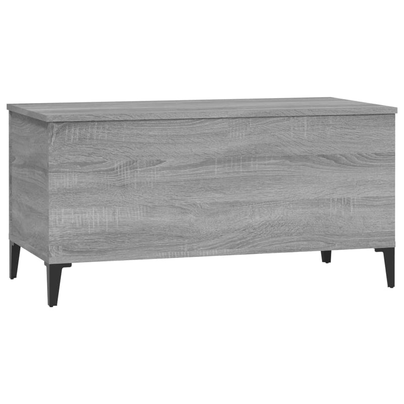 Couchtisch Grau Sonoma 90x44,5x45 cm Holzwerkstoff