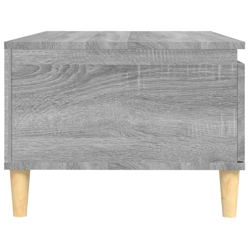 Couchtisch Grau Sonoma 90x50x36,5 cm Holzwerkstoff