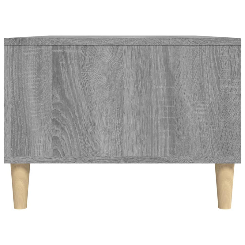 Couchtisch Grau Sonoma 90x50x36,5 cm Holzwerkstoff