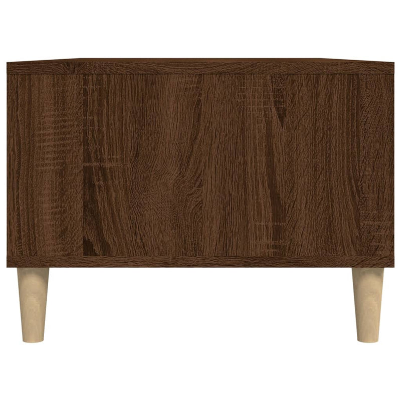 Couchtisch Braun Eichen-Optik 90x50x36,5 cm Holzwerkstoff