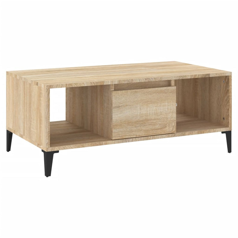 Couchtisch Sonoma-Eiche 90x50x36,5 cm Holzwerkstoff