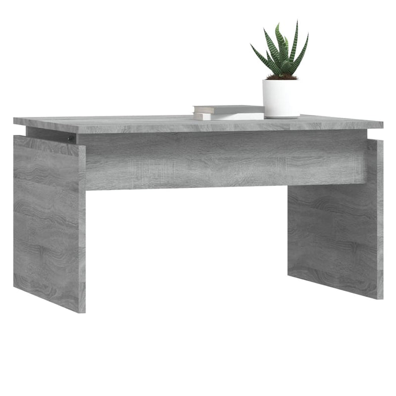 Couchtisch Grau Sonoma 68x50x38 cm Holzwerkstoff