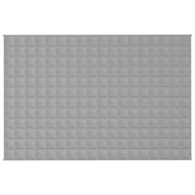 Gewichtsdecke Grau 122x183 cm 5 kg Stoff