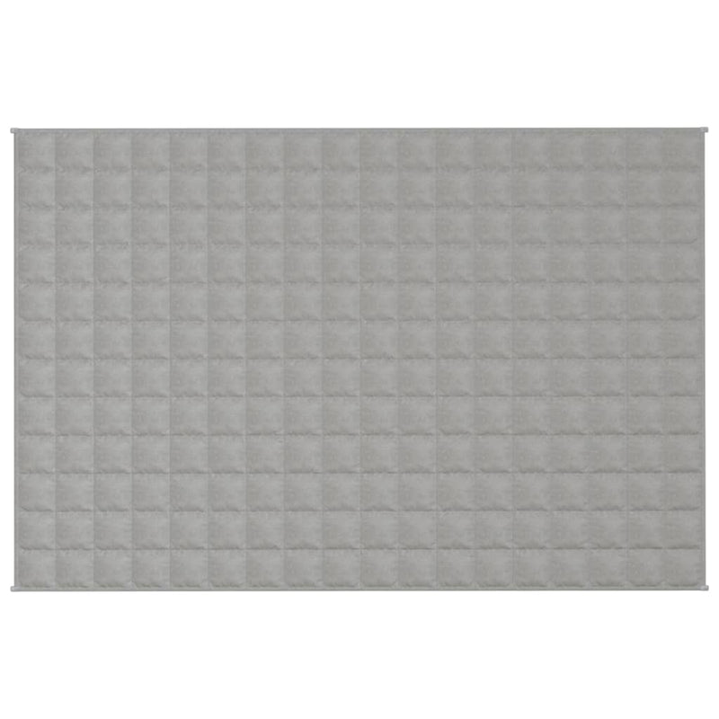 Gewichtsdecke Grau 122x183 cm 9 kg Stoff