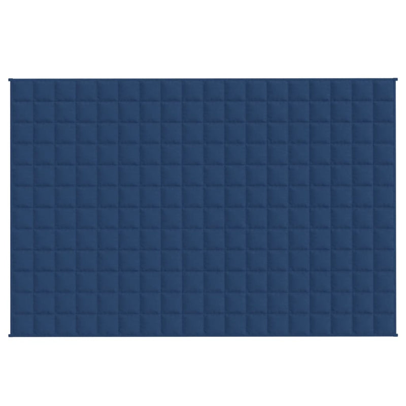 Gewichtsdecke Blau 122x183 cm 5 kg Stoff