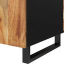 Couchtisch 100X54X40 Cm Massivholz Akazie & Holzwerkstoff