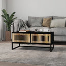 Couchtisch 80X40X35 Cm Holzwerkstoff Und Eisen