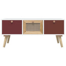 Couchtisch Mit Schubladen 80X40X35,5 Cm Holzwerkstoff