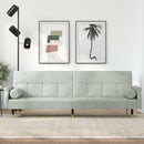 Schlafsofa Mit Kissen Samt