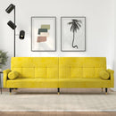 Schlafsofa Mit Kissen Samt