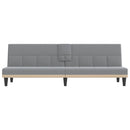 Schlafsofa Mit Getränkehaltern Stoff