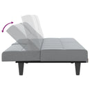 Schlafsofa Mit Getränkehaltern Stoff