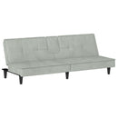 Schlafsofa Mit Getränkehaltern Samt