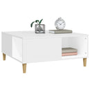 Couchtisch 80X80X36,5 Cm Holzwerkstoff