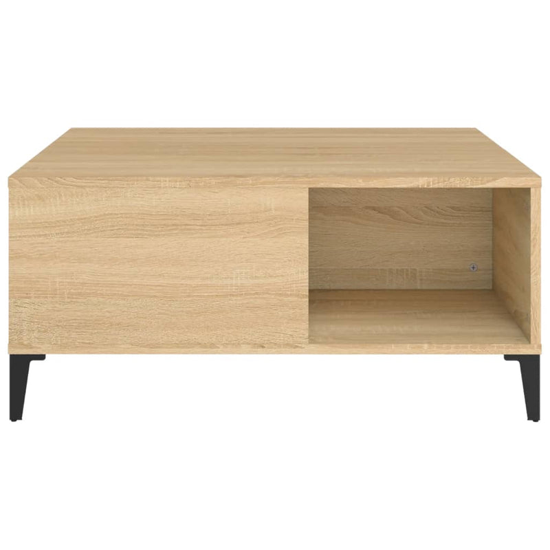 Couchtisch Sonoma-Eiche 80x80x36,5 cm Holzwerkstoff