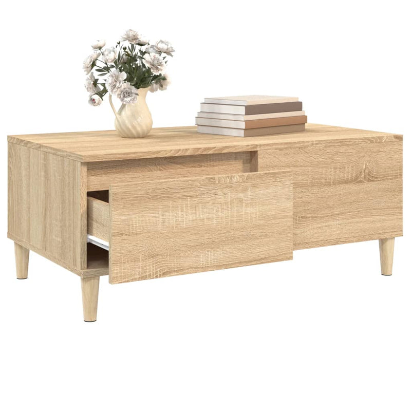 Couchtisch Sonoma-Eiche 90x50x36,5 cm Holzwerkstoff