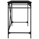 Schreibtisch 100X50X75 Cm Holzwerkstoff Und Eisen