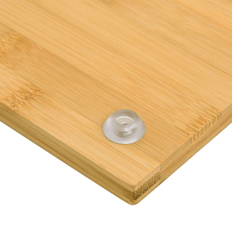 Herdabdeckplatten 2 Stk. 50x28x1,5 cm Bambus