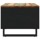 Couchtisch 55X50X40 Cm Altholz Massiv