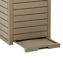 Outdoor-Mülltonne Hell 41X41X86 Cm Polypropylen