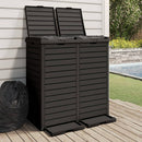 Outdoor-Mülltonne 78X41X86 Cm Polypropylen