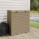 Outdoor-Mülltonne 78X41X86 Cm Polypropylen
