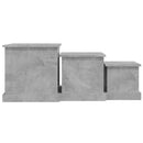 Couchtische 3 Stk. Holzwerkstoff