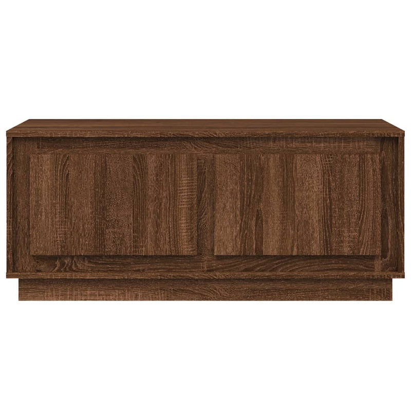 Couchtisch Braun Eichen-Optik 102x50x44 cm Holzwerkstoff