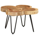 Couchtisch 35 Cm 6 Baumscheiben Massivholz Palisander
