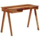 Schreibtisch Mit Schublade 110X50X77 Cm Massivholz Akazie