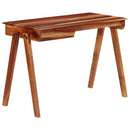 Schreibtisch Mit Schublade 110X50X77 Cm Massivholz Akazie